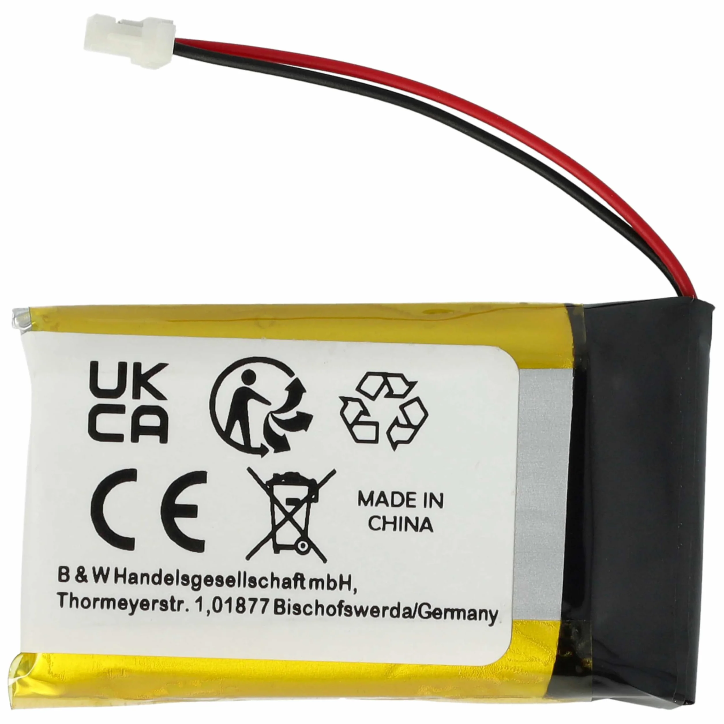 vhbw 2x Bateria Kompatybilna Sena SF1 SMH-20S 10S 20S SF2 SF3 650mAh 3,7V Li-Poly