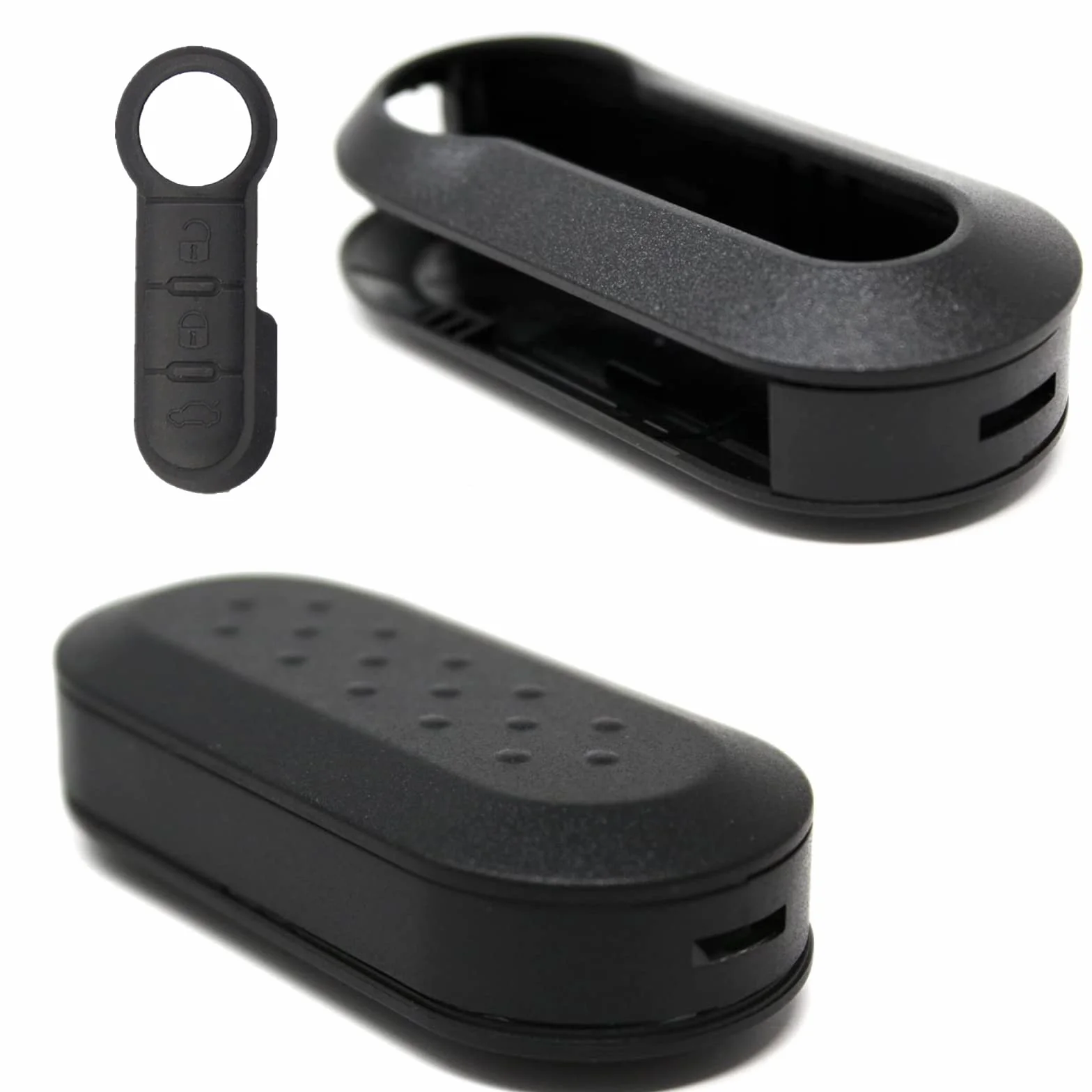 Guscio chiave compatibile Fiat Punto Stilo Panda 500 500L Lancia Delta 3 tasti protezione chiave