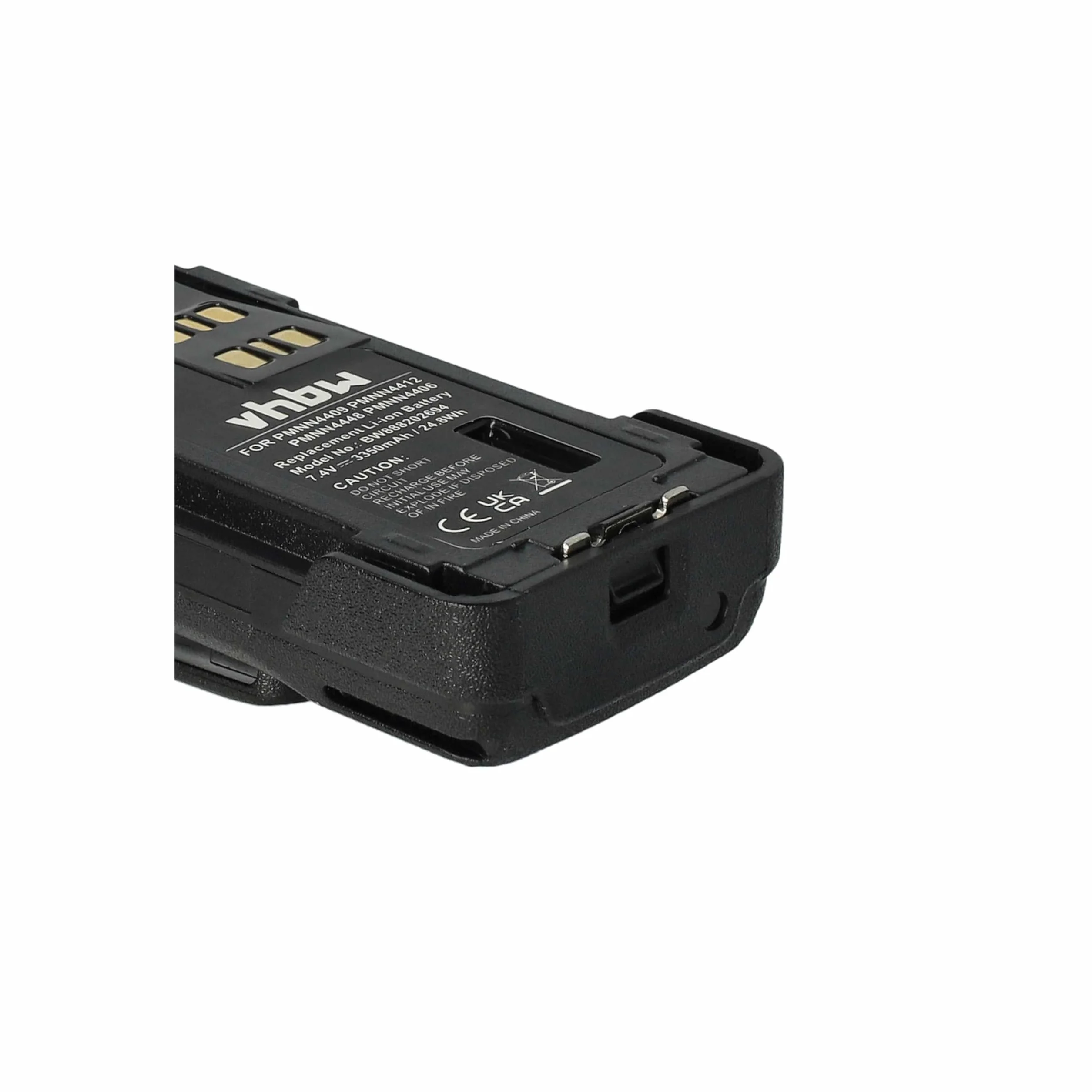 Bateria kompatybilna Motorola DP4800 DP4601 GP328D DP4600 DP4801 3350mAh 7,4V Li-Ion z klipsem