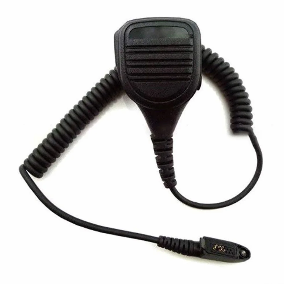 Microfono altoparlante portatile impermeabile per RT-880 RT-880G UV-98 Plus RT-817A Radio bidirezionale ABS Nero