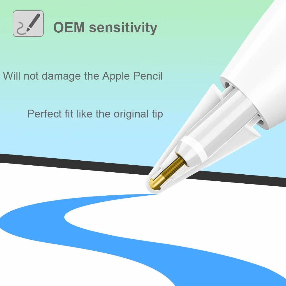 SIXFU 8 stili punte Apple Pencil Pro Tips compatibili iPad USB-C 1a 2a generazione accessori