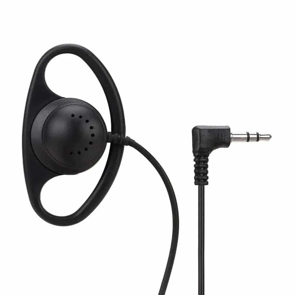 Cuffie mono a doppio canale a forma di G, jack 3,5 mm, 1 metro, per PC, Skype, VoIP