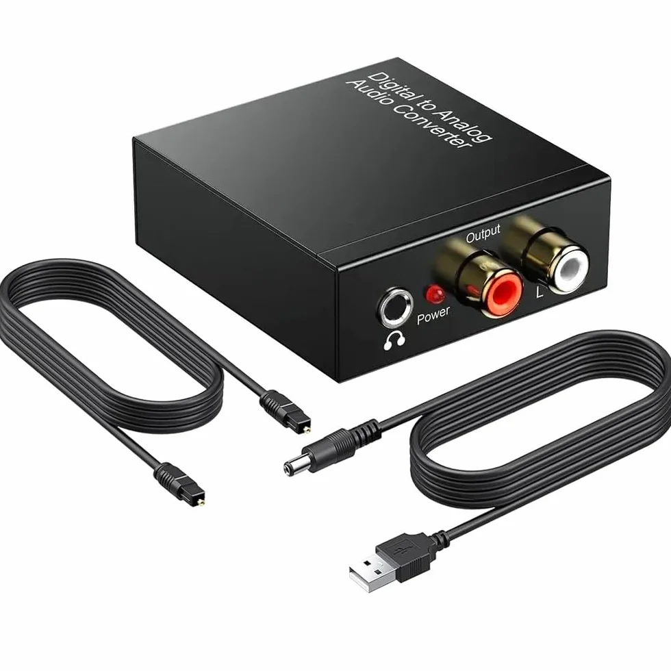 Dac Convertitore Audio Digitale Analogico Hifi Zen Audio Usb Adattatore Ottico Toslink Coassiale RCA 3,5 mm Jack Supporto Pcm/lpcm