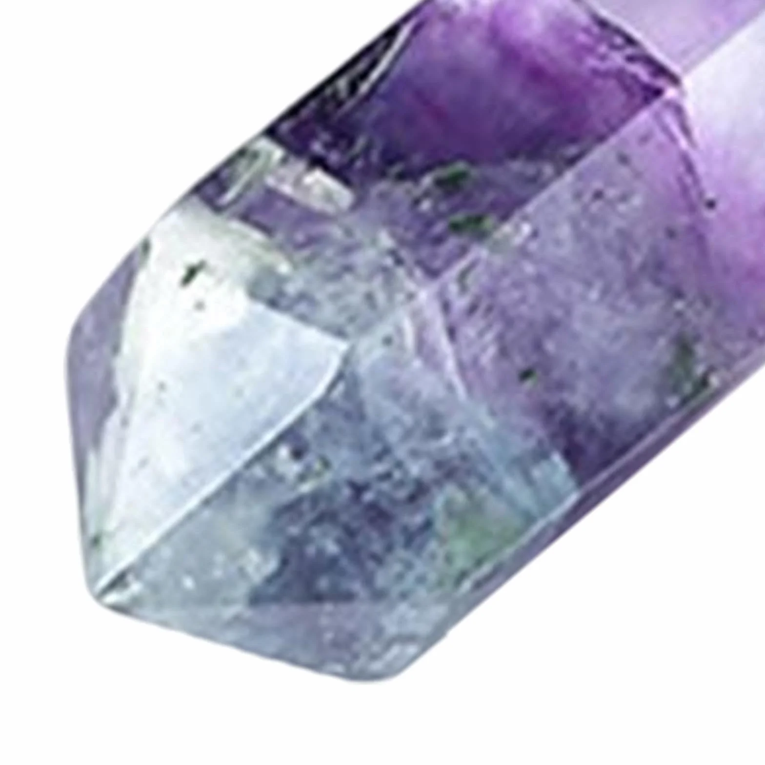Cristallo di Fluorite Arcobaleno lucidato in Pietra di Quarzo Naturale, Regalo Esagonale, Prestazioni, amplificazione energetica, Ufficio a casa, Cristalli Pietra Quarzo Naturale lucidato,