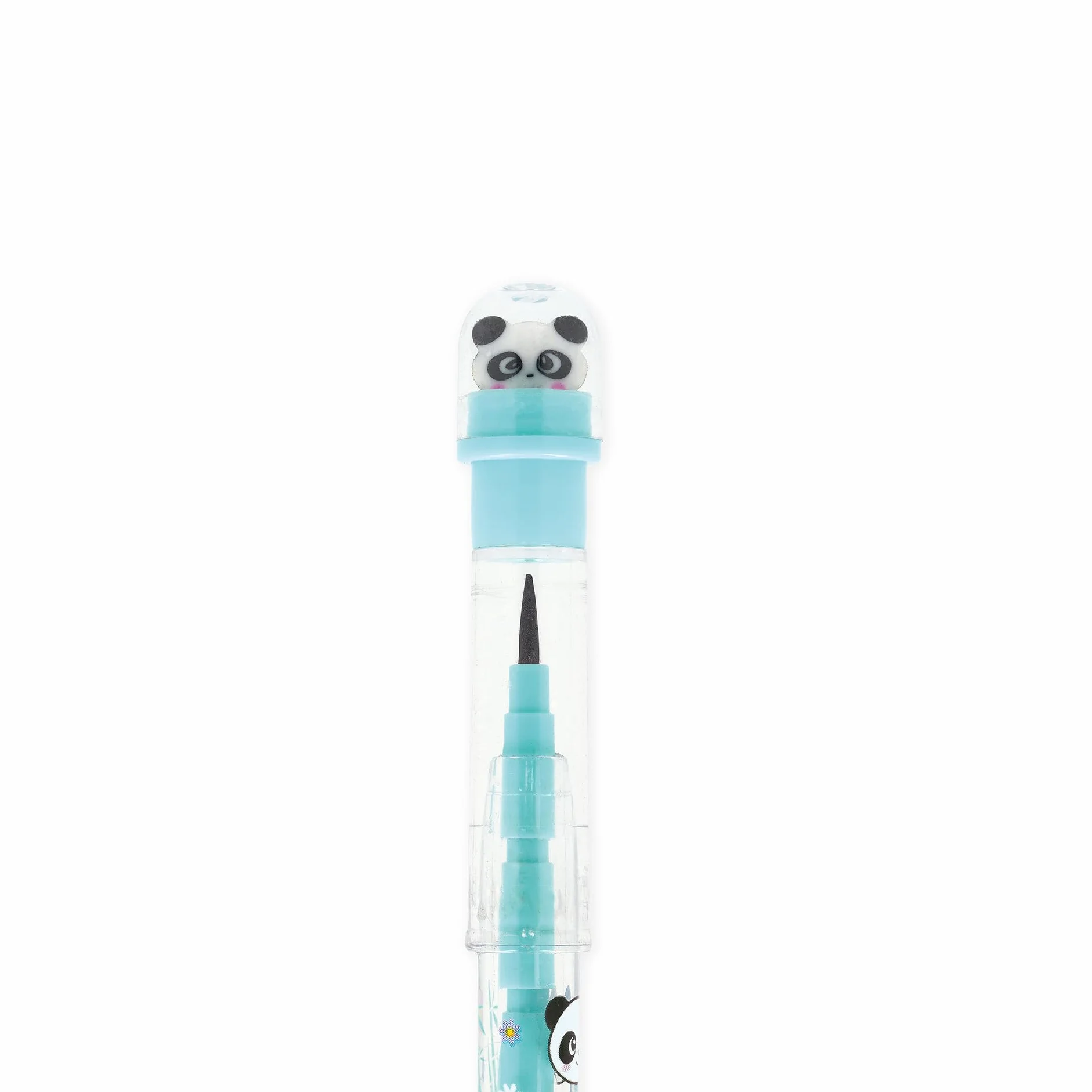 Legami Matita Impilabile con Gomma Take a Tip Panda 11 Mine 2B ABS