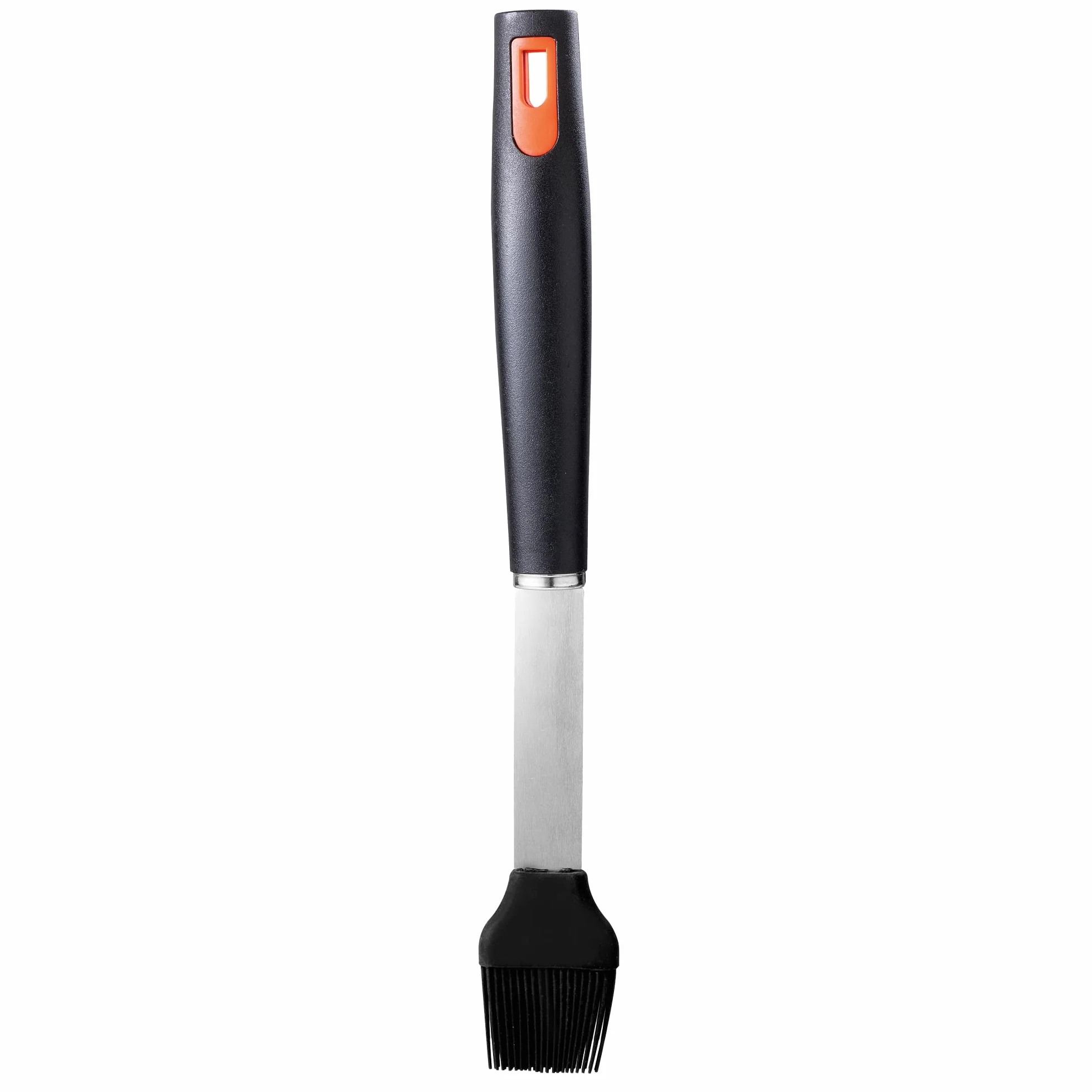 Amig - Pennello in Silicone per Barbecue - 34 cm - Verde - Manico in Acciaio Inossidabile - Cucina e Griglia - Per Applicare Olio e Salse su Carne e Verdure - Pulizia Facile - Mod. AM05