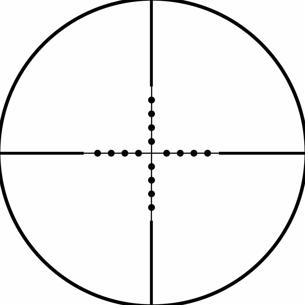 KONUS KONUSPRO MIL-DOT 6-24x44 per Armi di Grosso Calibro
