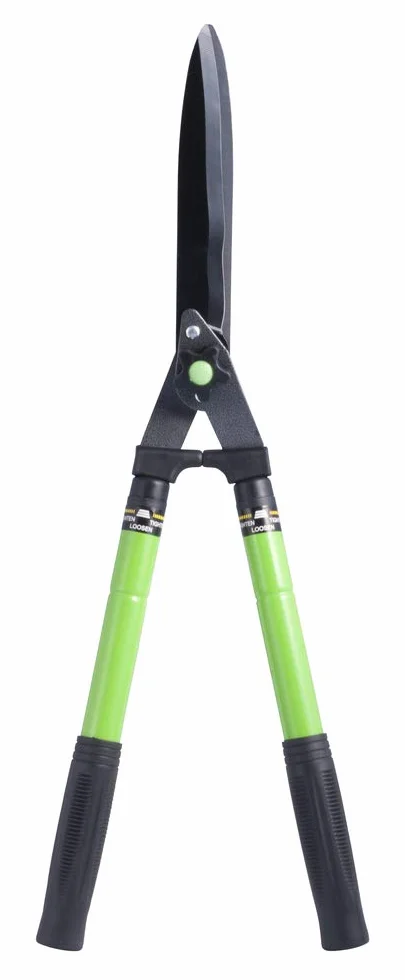 VERDELOOK Cesoia a Forbici tagliasiepi con Manici in Metallo e Lama al Teflon, Lunghezza 66 cm