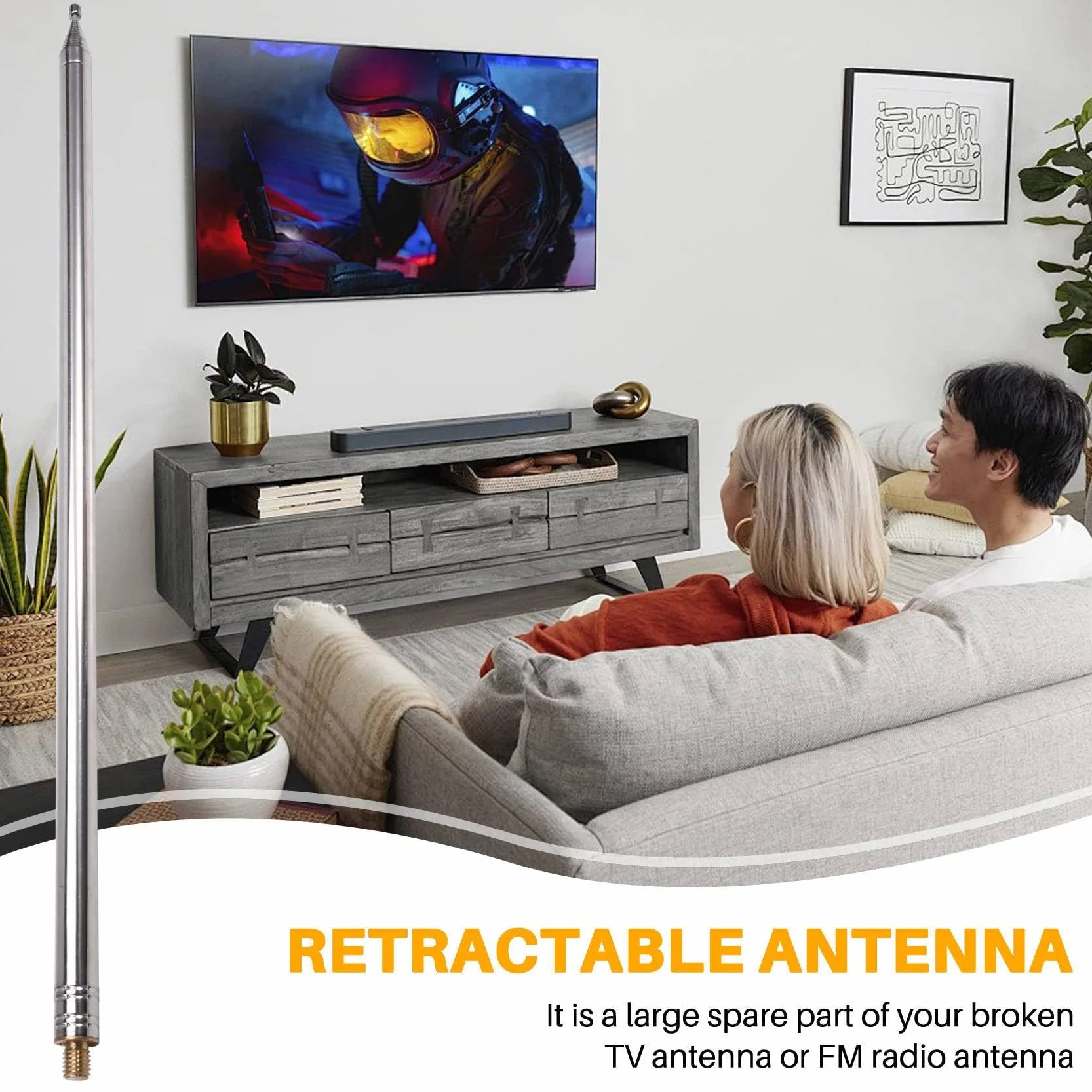 Antenna A Frusta 5,6 M V Positiva GP HF Onde Corte DIY M10