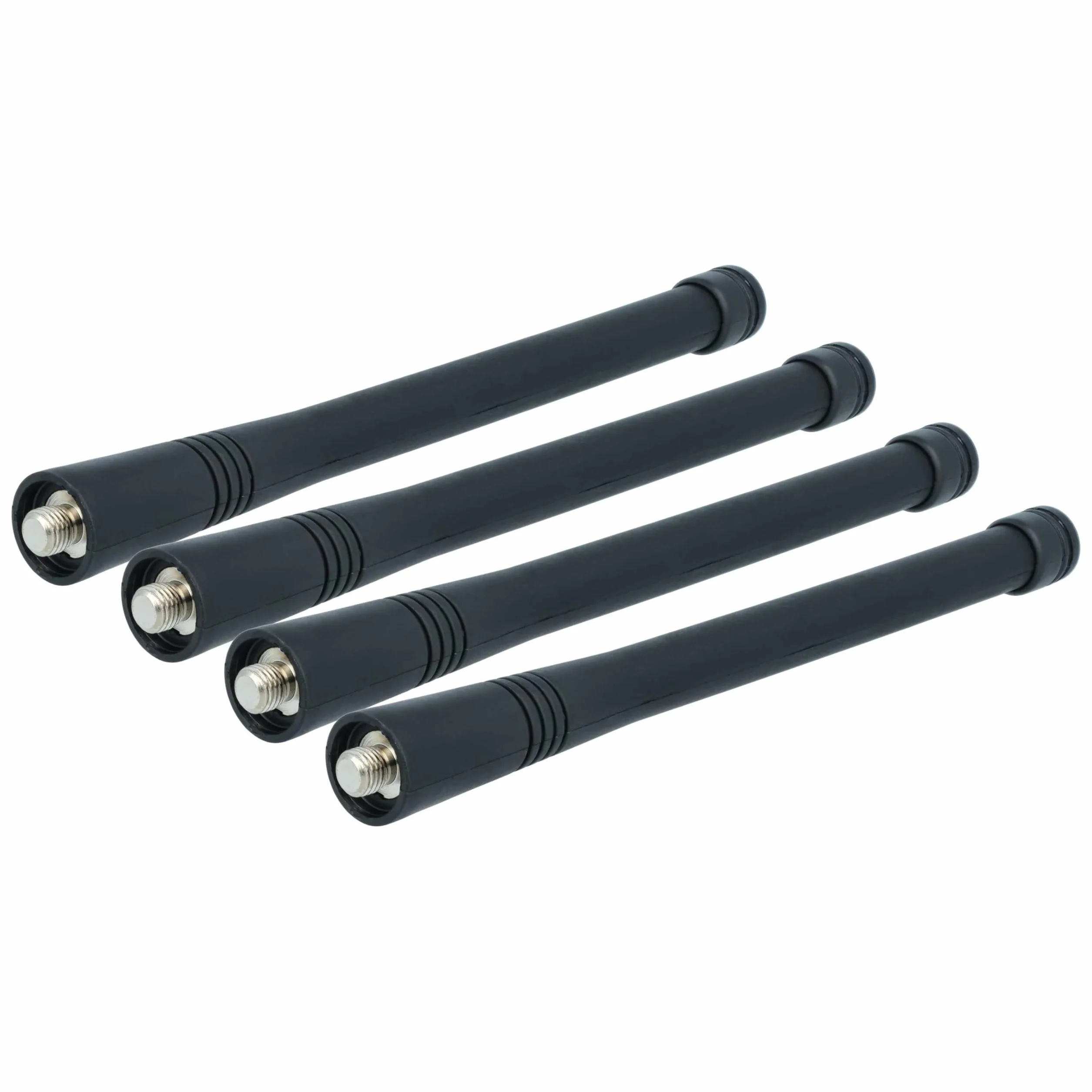 vhbw 4x Antenna Compatibile con Motorola GP328 GP330 GP340 GP360 GP3688 GP344 GP380 GP338 Plus - 15,1 cm Nero