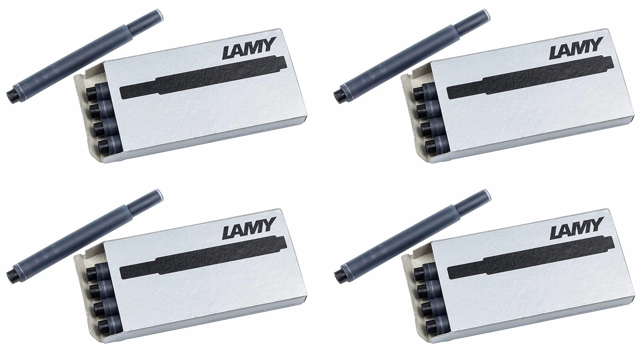 LAMY T10 cartucce d'inchiostro nero 1,25 ml set da 5 pezzi
