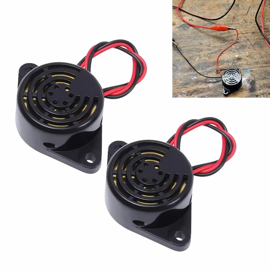 Alarmante Cicalino Piezo Dc3-24v Segnale Acustico Continuo Con Filo