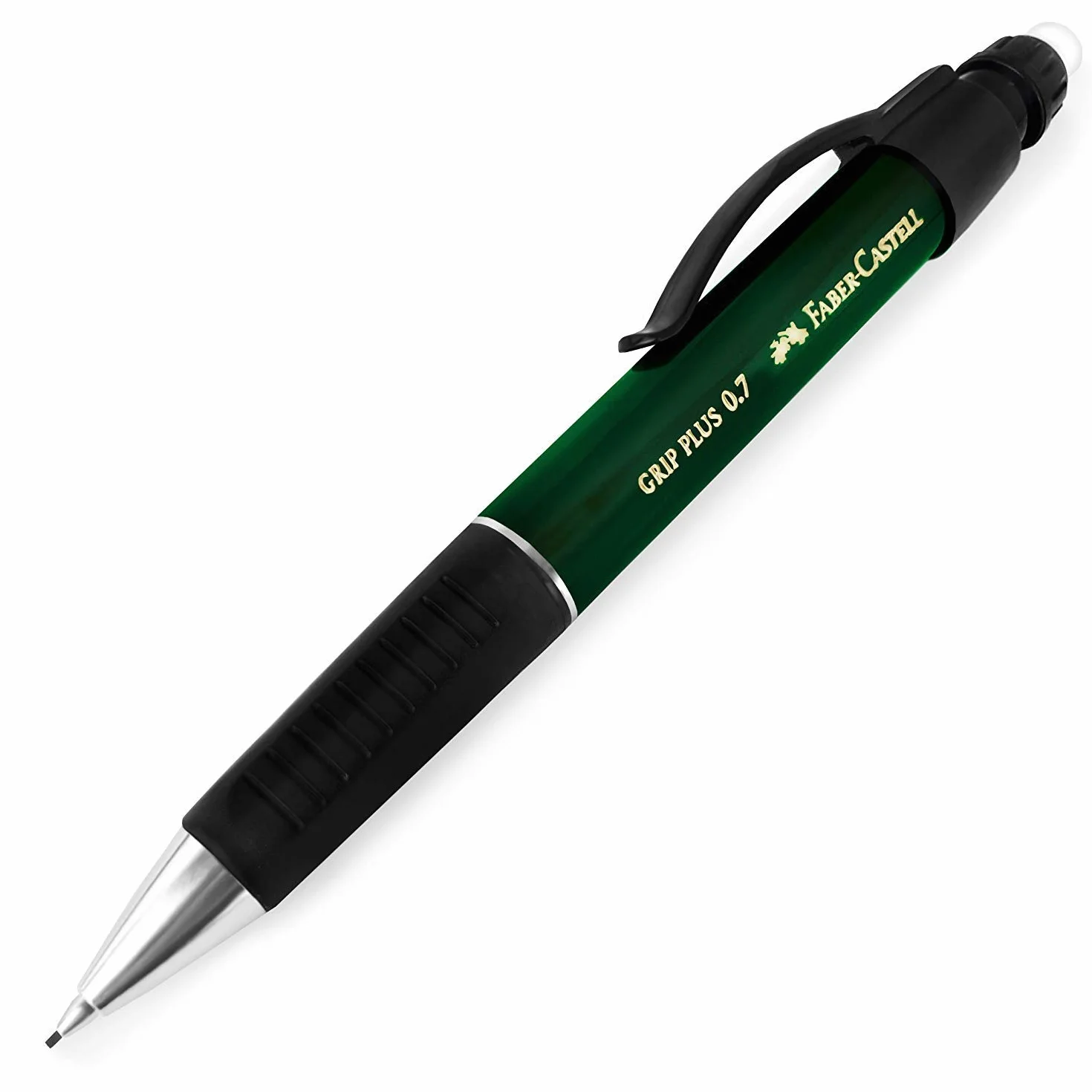 Faber-Castell GRIP PLUS Matita Meccanica 0,7 mm Verde Metallizzato