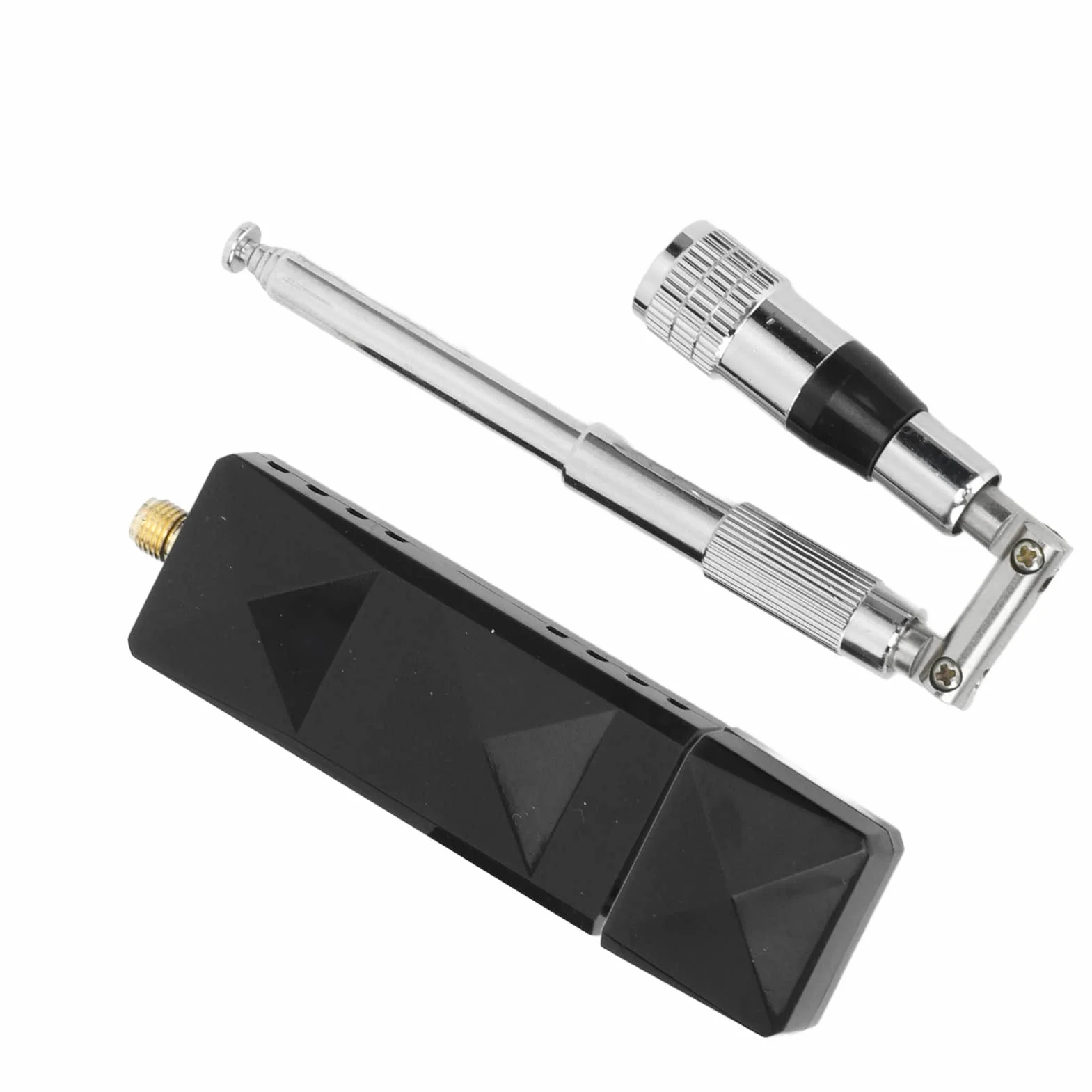 Yctze Ricevitore AIS a Doppio Canale Uscita USB con Antenna per Barche Marine ABS Portatile Pieghevole Acciaio Inossidabile