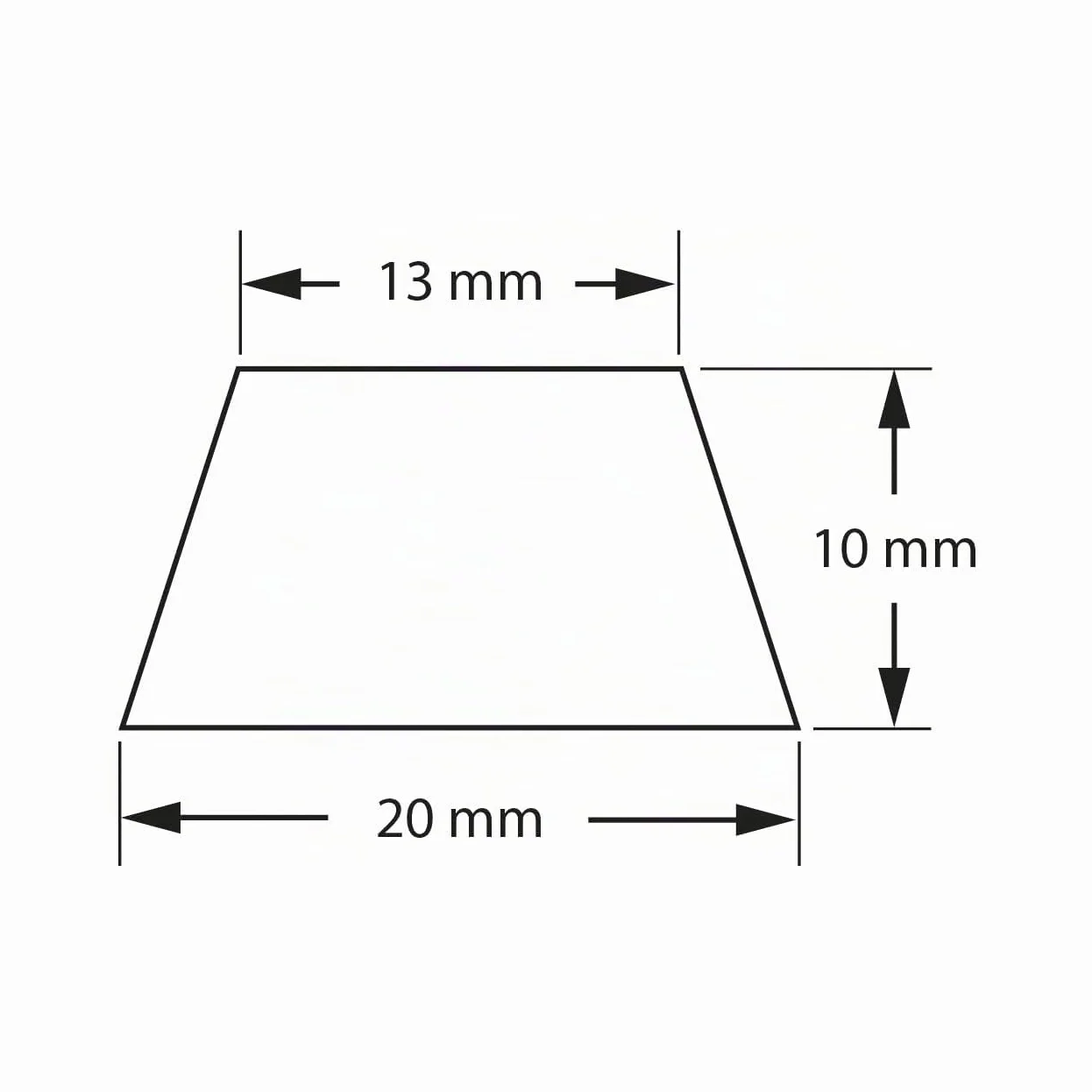 Dynavox EDS20 set da 4 piedini universali in elastomero siliconico per Hi-Fi altoparlanti amplificatori nero