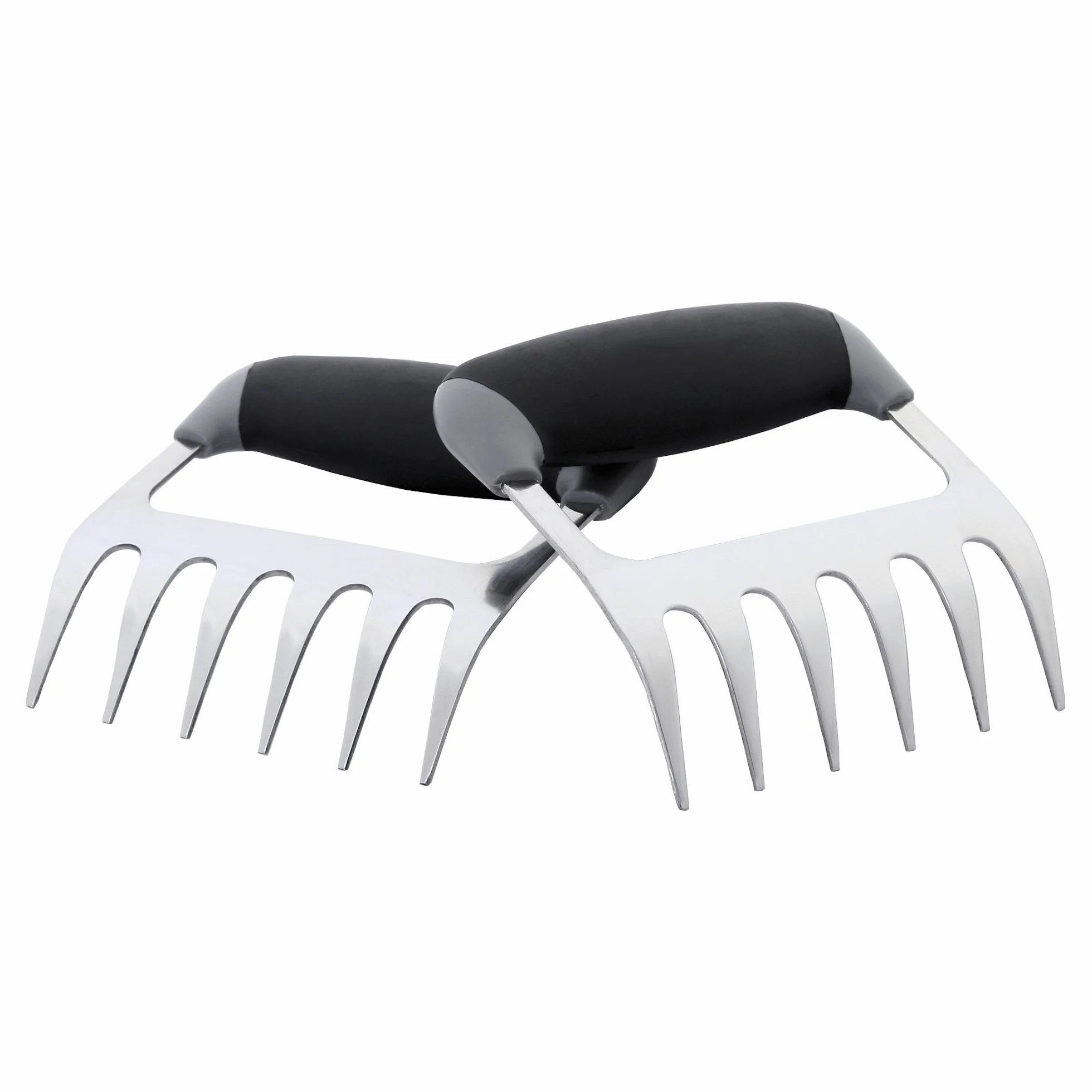BBQ-Toro Set di 2 artigli per carne Grizzly in acciaio inox | Bear Meat Claws per carne di maiale tirata | Forchetta di carne, Artiglio di orso, Artigli di BBQ, Artigli di orso, Grill Claws, Forchette