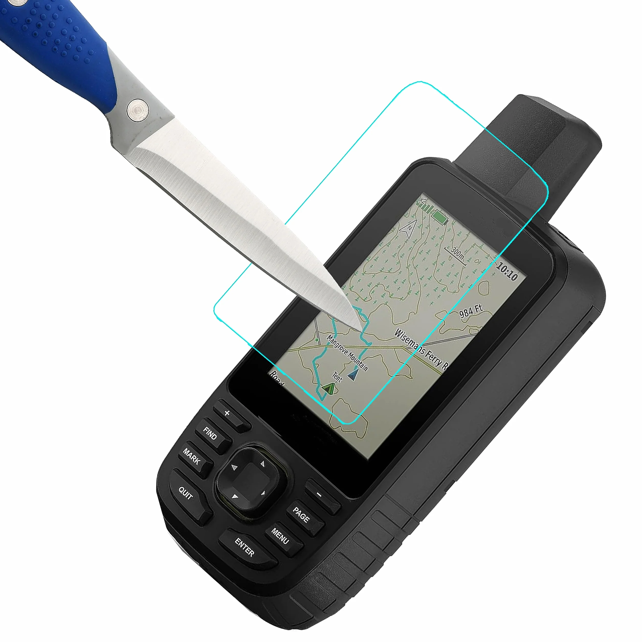 Pellicola Protettiva Vetro Temperato Garmin GPSMAP 67 679 67i 66i 66s 66st 66sr [9H Durezza] [3 Pezzi]