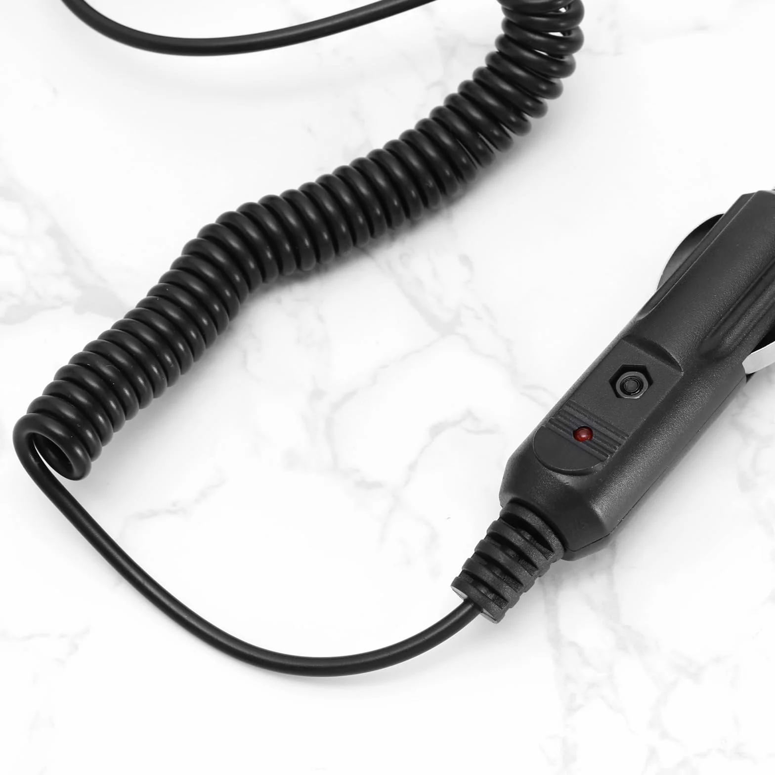 ECSiNG Adattatore di Alimentazione per Auto Baofeng UV-5R 12V Nero