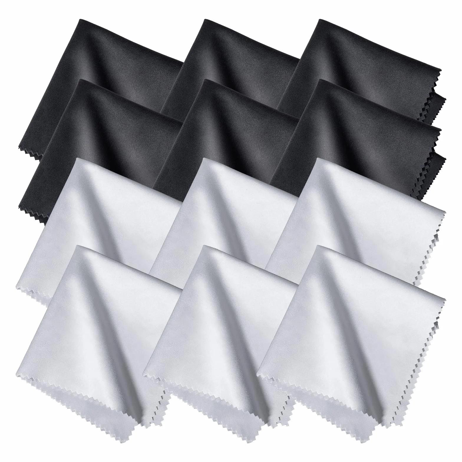 Panni in microfibra per pulizia occhiali 20x20 cm qualità ottica