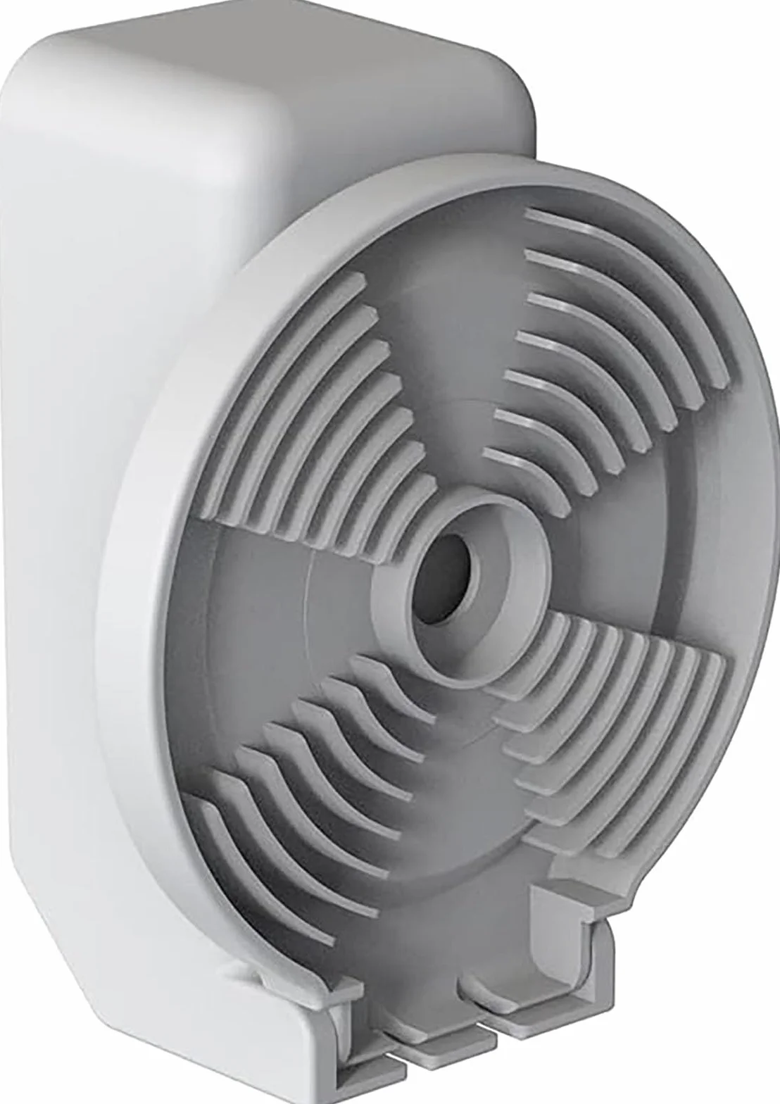 ELLENNE SUPPORTO DA MURO ECHO DOT 4a 5a GENERAZIONE SALVASPAZIO NASCONDERE CAVI SENZA VITI BIANCO