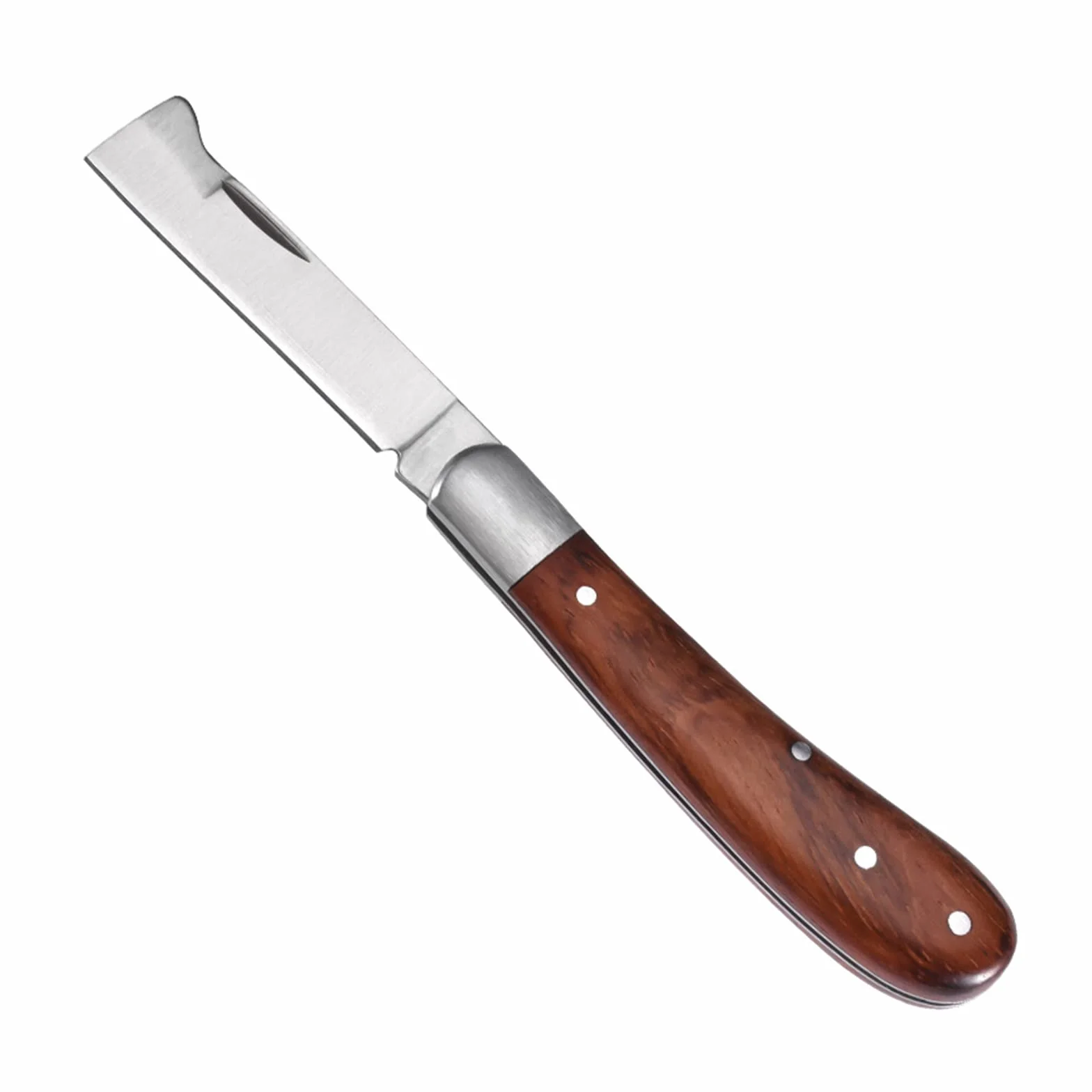 Coltello Da Innesto Pieghevole in Acciaio Inossidabile - Cesoia Da Giardino per Taglio Piante