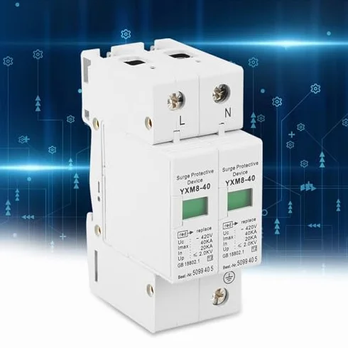 Scaricatore 40KA 220V Dispositivo di Protezione da Sovratensioni Bassa Tensione DC 420V