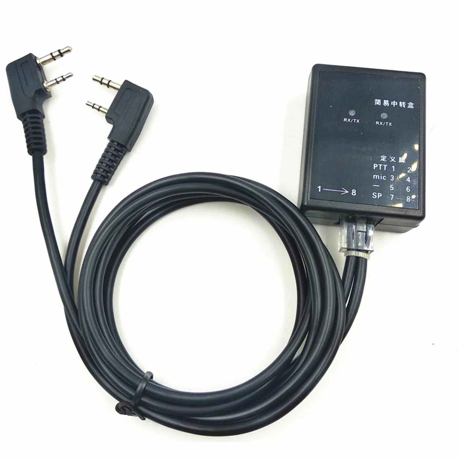 Scatola ripetitore fai da te per Baofeng Wouxun KG-UVD1P Hytera TC600 TC700 Kirisun PT568 TYT banda incrociata U-V V-U modulo relè K/M
