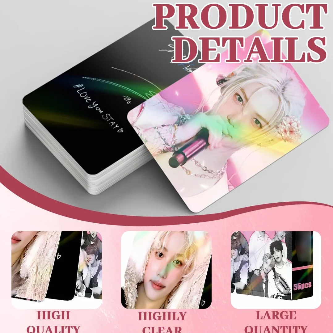 Carte SK Set con 2 Portachiavi Figure, Carte Album Star Maschili Coreane, Regali Fan Ragazze