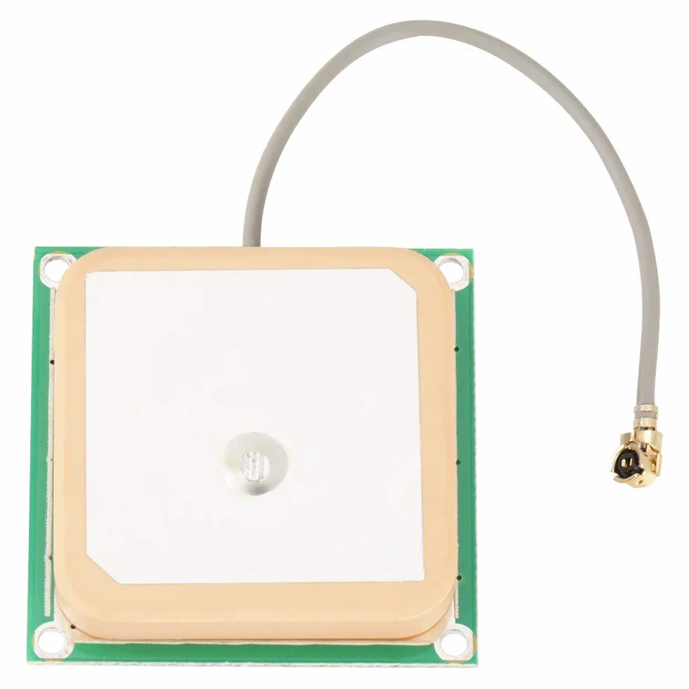 DollaTek 28dB GPS Connettore di Navigazione per Modulo Interno con Patch Ceramico Attivo ad Alta Guadagno