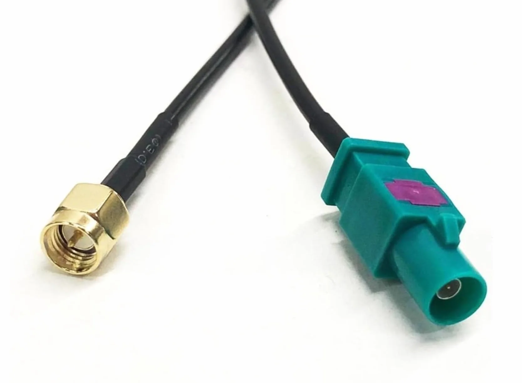 Antenna GPS per Auto 15cm Connettore Fakra Maschio a SMA Maschio Cavo Adattatore RG174