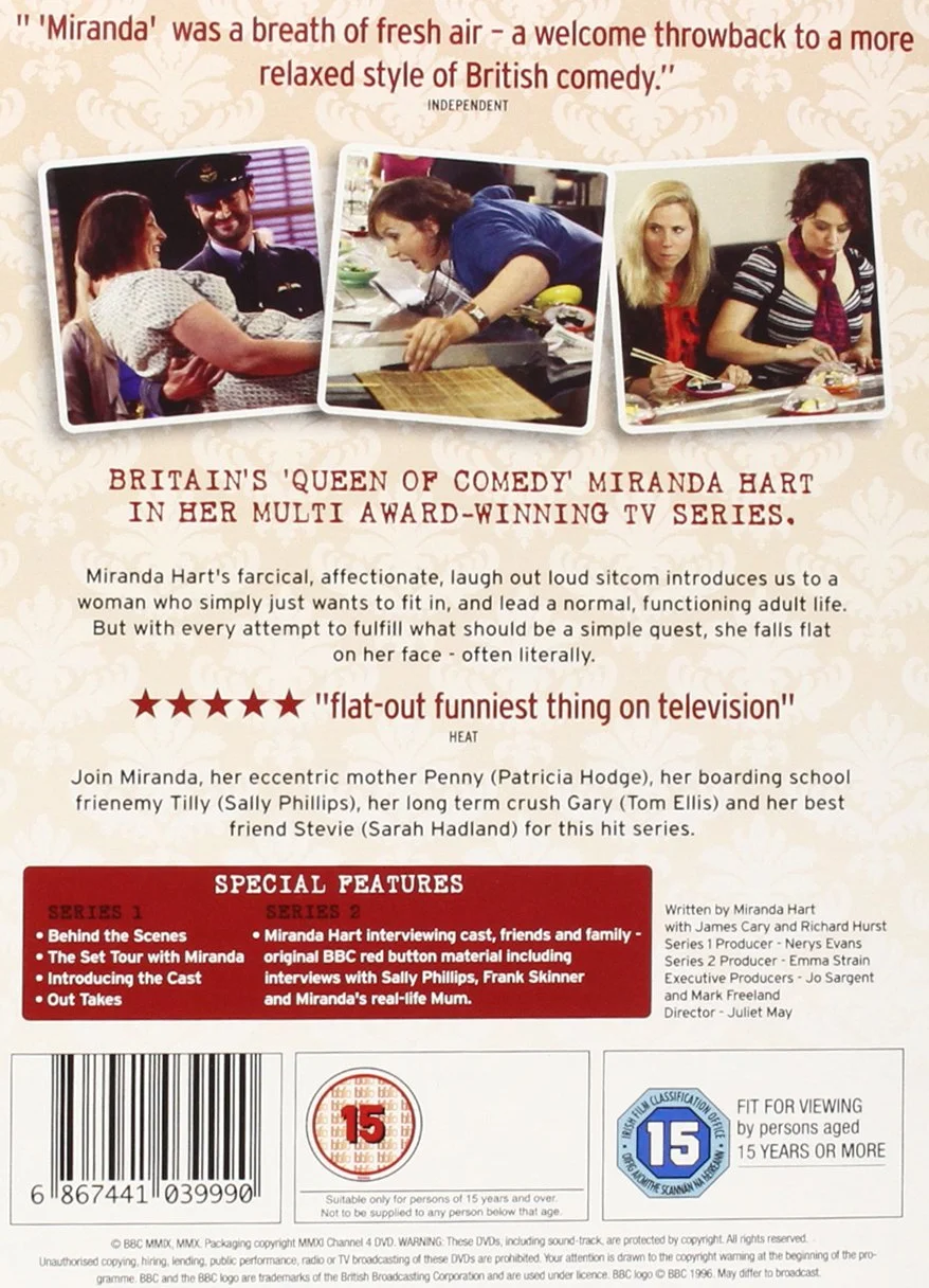 Miranda Series 1-2 DVD