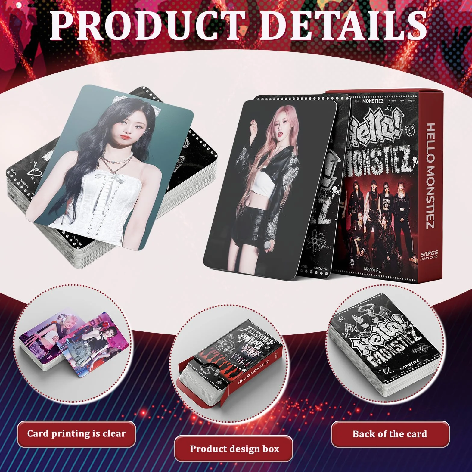 BM K-Pop Album Photocard 110 Pezzi Carte da Collezione Lomo Cards Kit Regalo