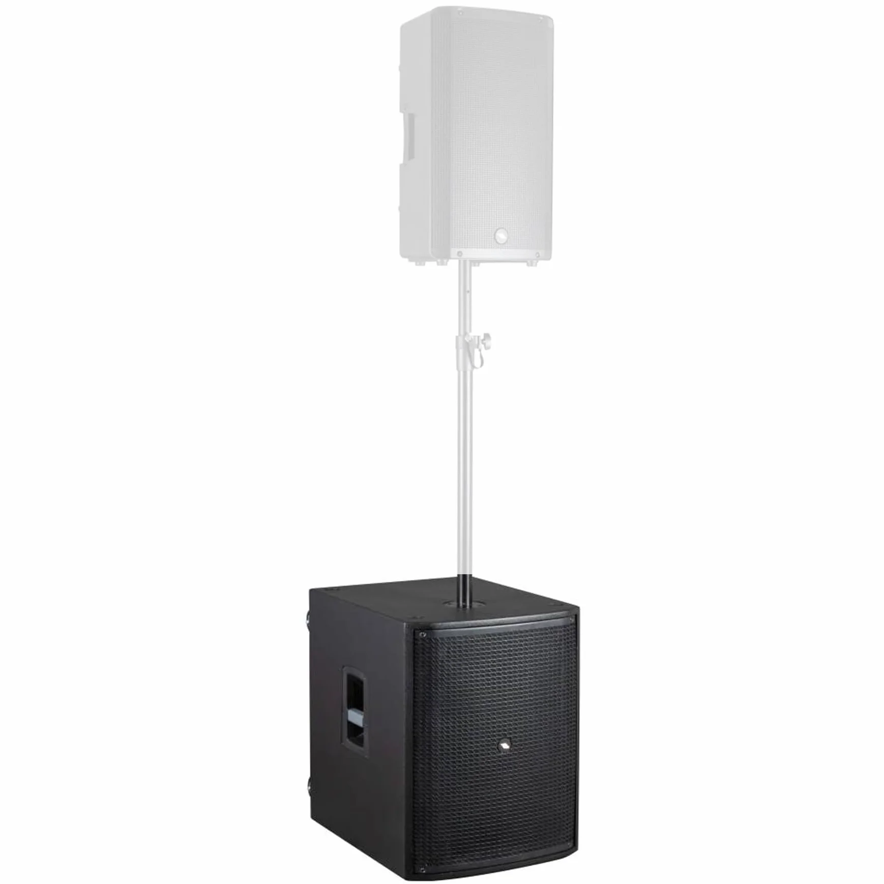 PROEL DIVASUB18A Subwoofer 18" 1500W Picco Display LCD Controllo Manopola Singola Nero