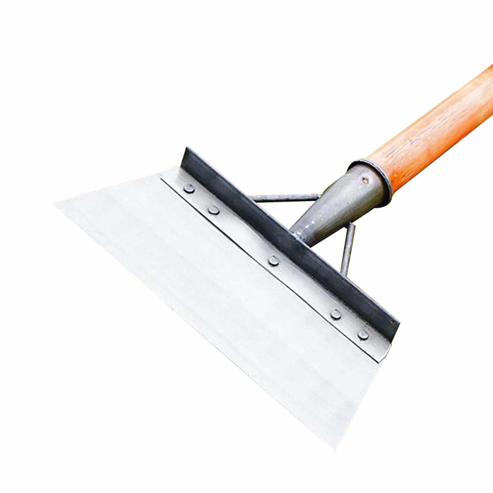Pala da Giardino Multifunzionale, per eliminare Il Ghiaccio e spalare la Neve, in Acciaio Inox, per Erbacce e Muschio, Pala per la Pulizia del Giardino, diserbo, Piante, agricola (23cm)