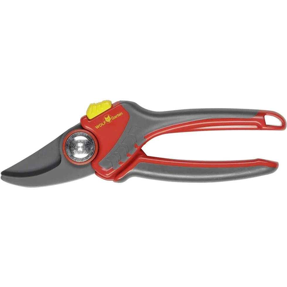 Wolf-Garten 73BFA004650 RR 4000 Premium Plus Cesoie Bypass, Rosso/grigio, 12.5x18.1x28.1 cm