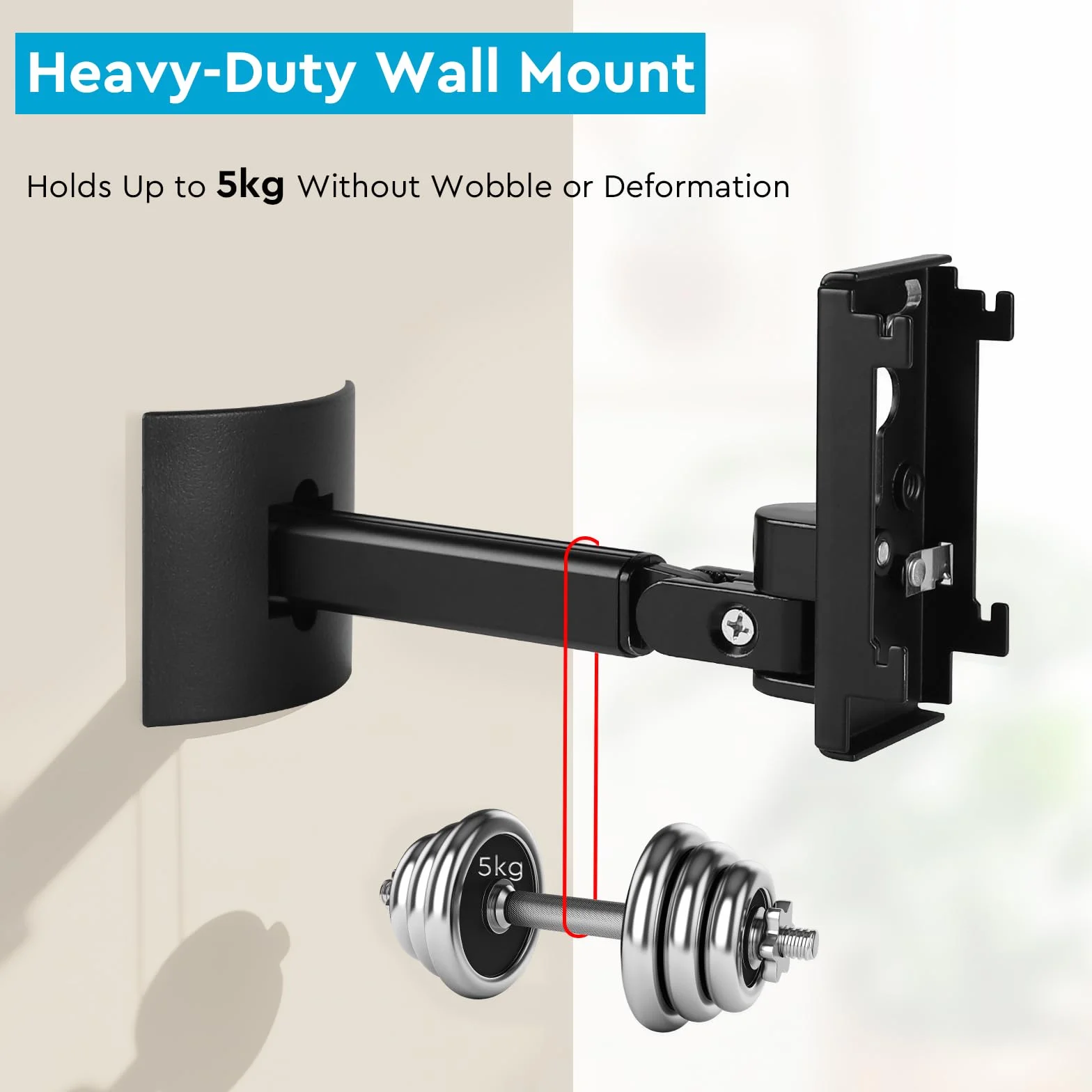 Bose UB-20 UB-20 Series II WB-50 II Supporti per altoparlanti a parete soffitto Braccio regolabile angolazione personalizzabile Nero