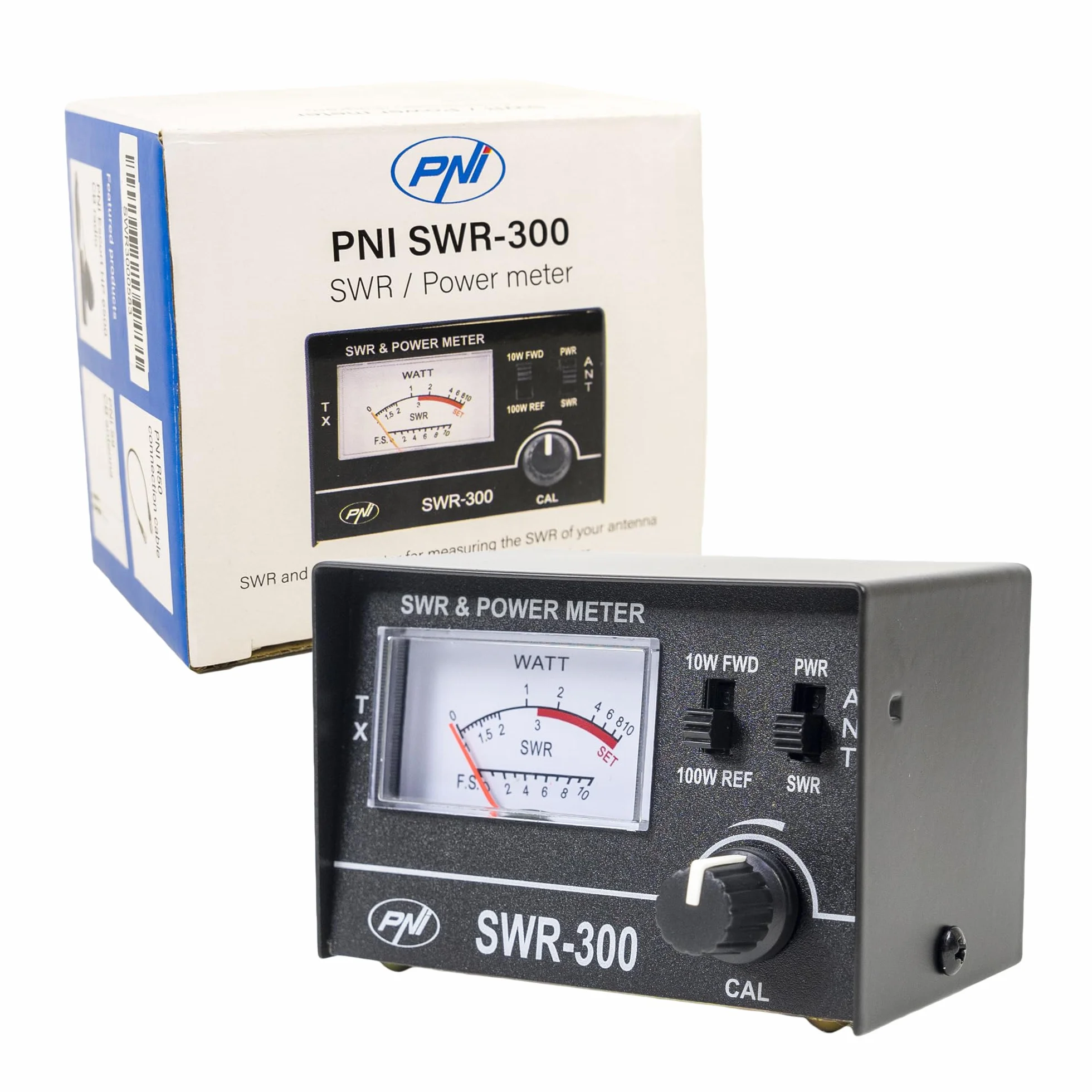 PNI SWR-300 Riflettometro Misuratore PWR-SWR 26-30 MHz Antenne Radio CB