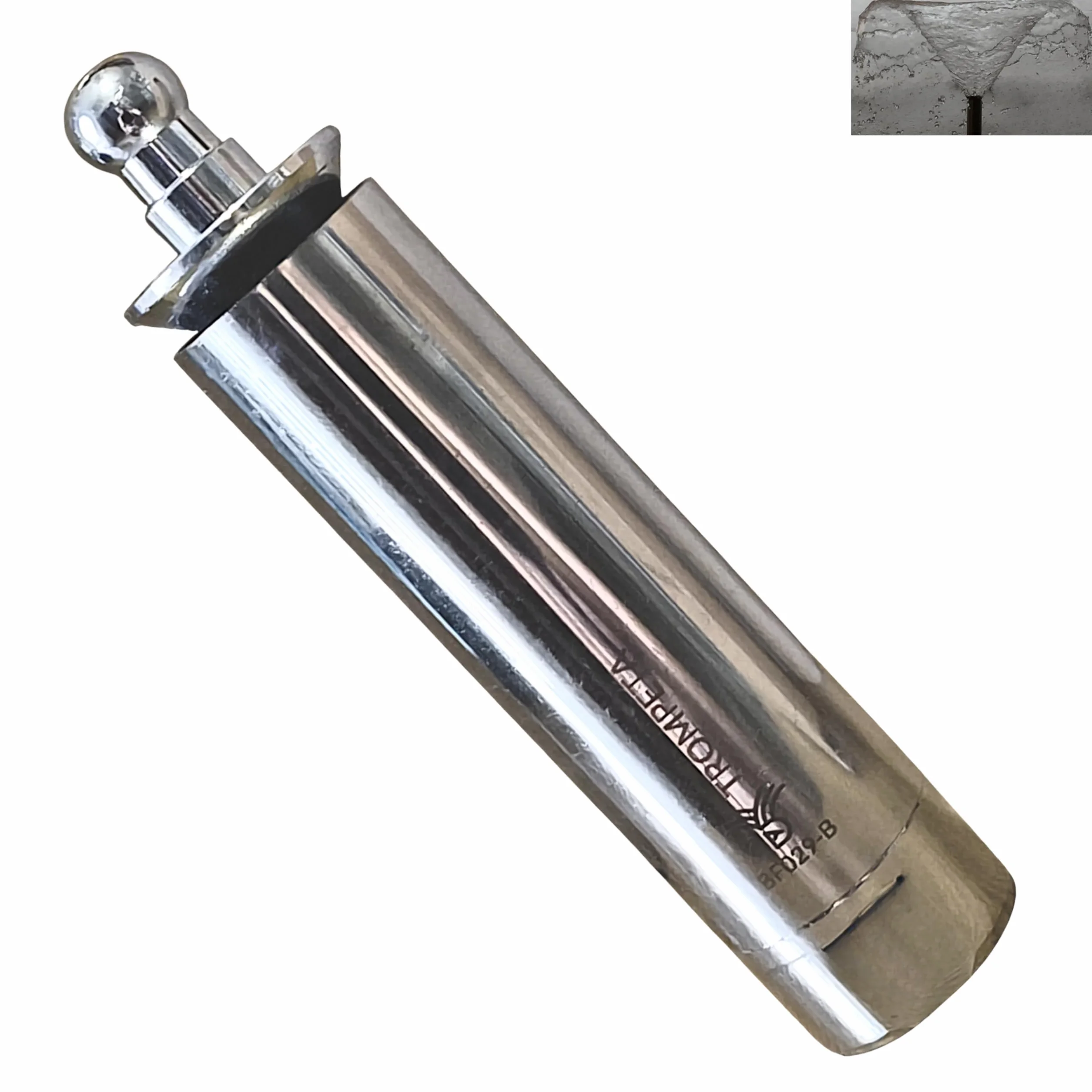 Ugelli per fontane da giardino - Tromba 1/2" in acciaio inox - effetto calice - ugelli, beccucci e getti (BF029-B)