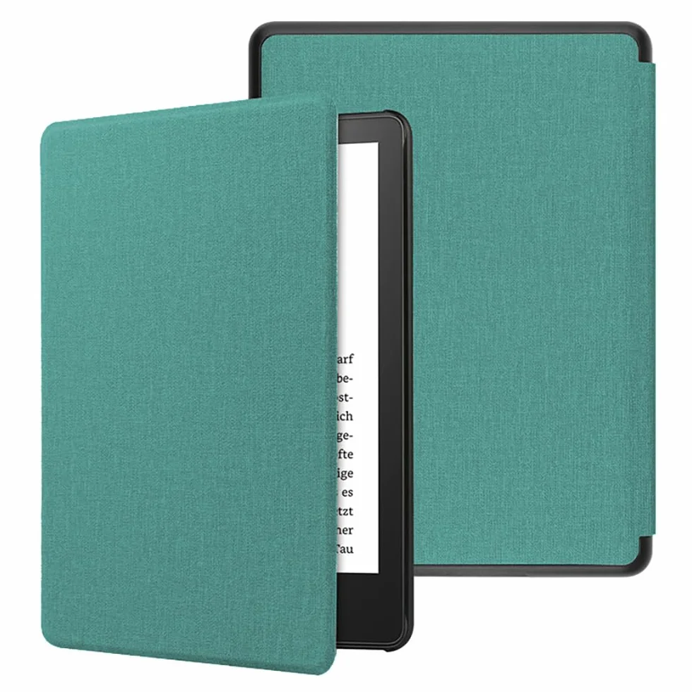 Cover per Kindle Paperwhite 7" 12ª Gen 2024, Colorsoft Signature Edition 2024, Ultra Sottile Leggera, Sleep/Wake B1-Verde