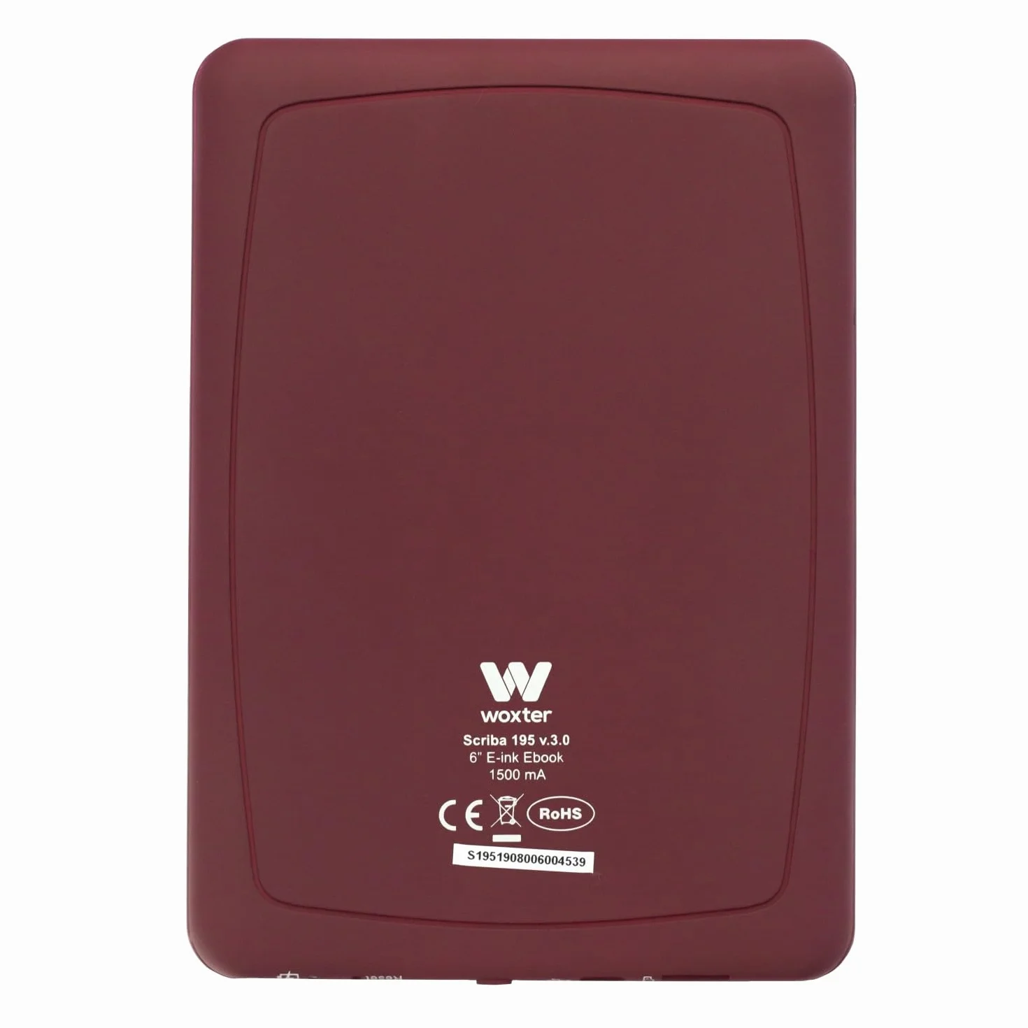 Woxter Scriba 195 E-Book 6 cali 4 GB e-Ink Rosso