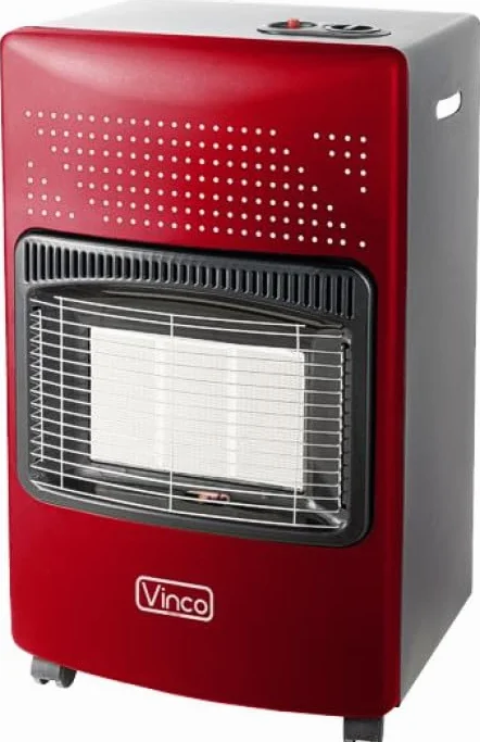 STUFA A GAS VINCO GPL PROPANO BUTANO 4.2KW BORDEAUX