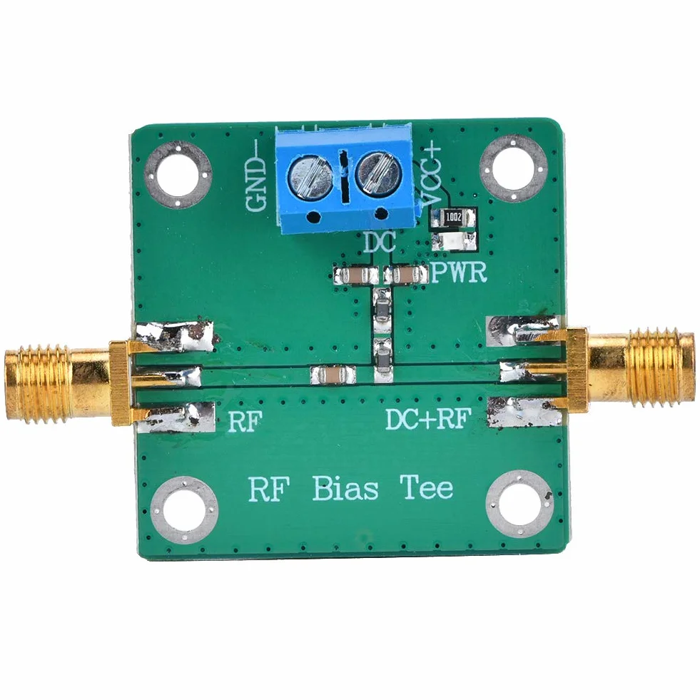 Aramox Bias Tee 10-6000MHz RF Microwave DC Power Supply per Amplificatore a Banda Larga