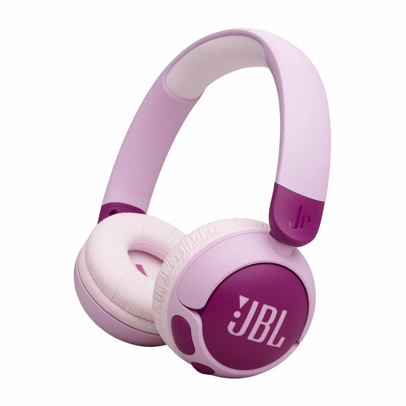 JBL Junior 320 BT Cuffie On-Ear Wireless Bluetooth Bambini, Microfono Integrato, 50 Ore Autonomia, Safe Sound, Viola