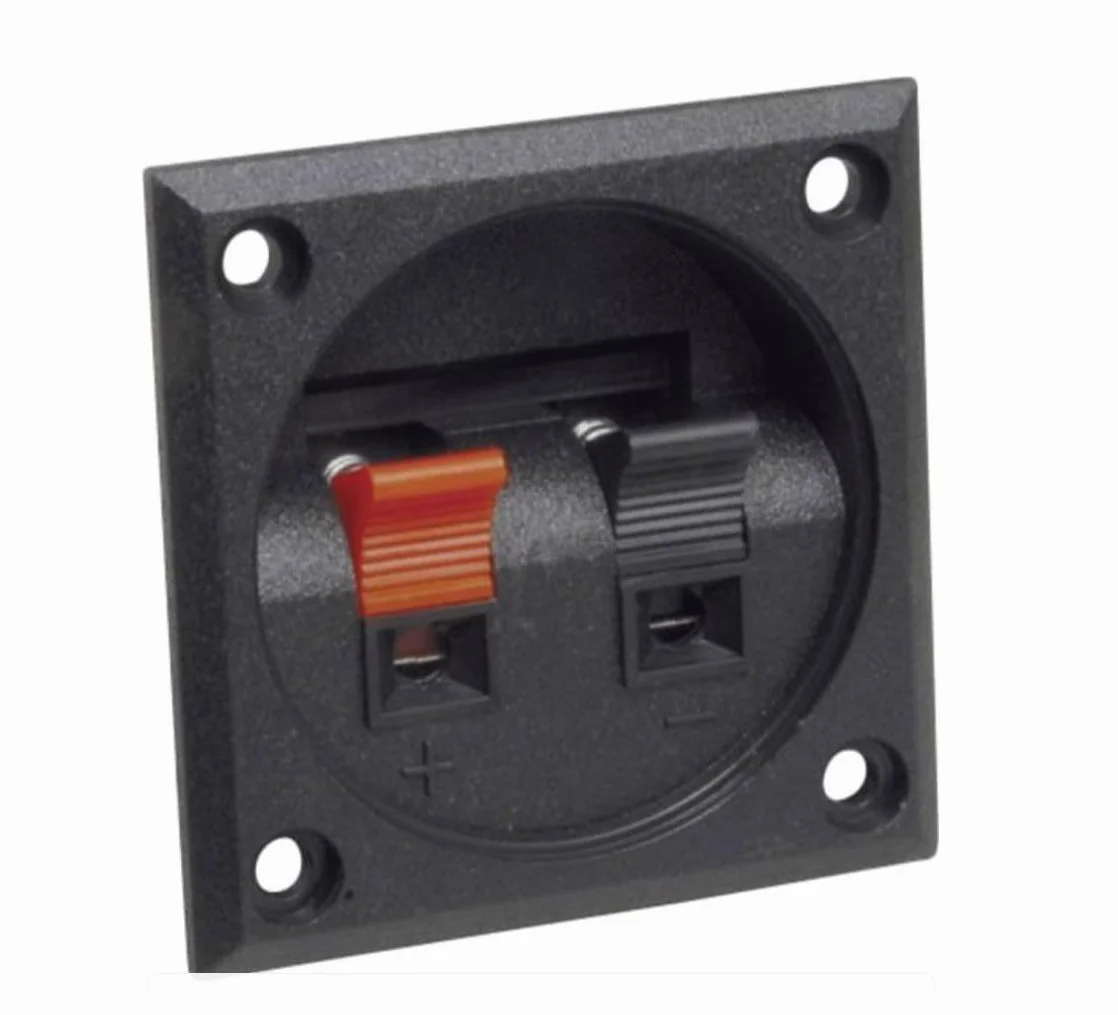 Morsettiera per casse acustiche 55mm morsetto a molla altoparlanti