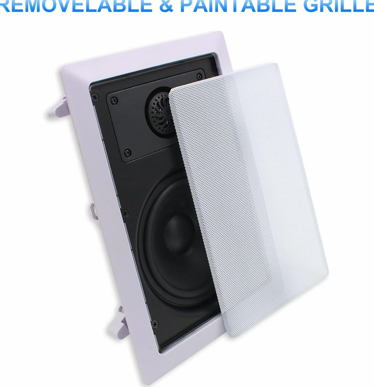 Herdio 5.25 Pollice 2-Way Bluetooth Altoparlanti Soffitto Parete Interno/Esterno Coppia