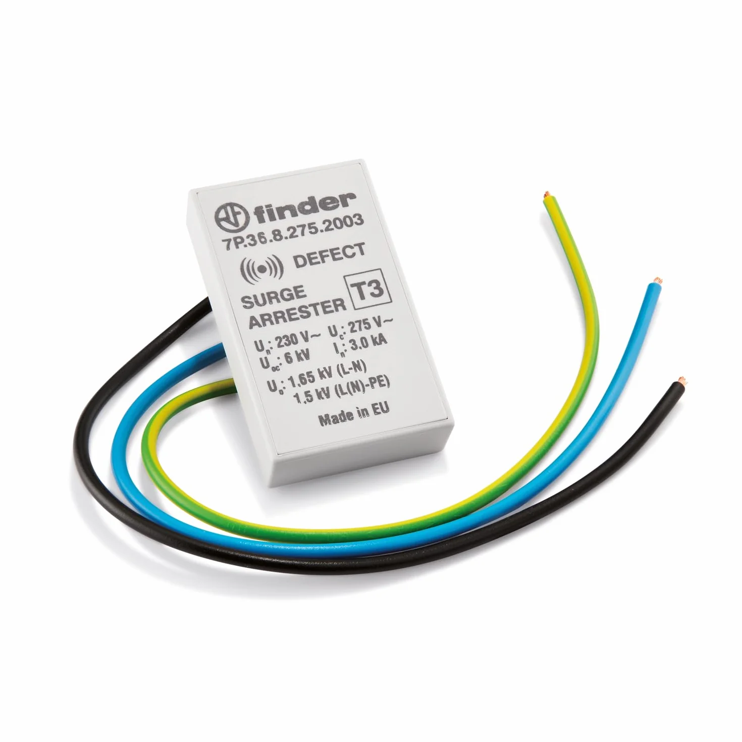 Finder 7P.36 Scaricatore di Sovratensione Tipo 3 TT TN-S Monofase DIN