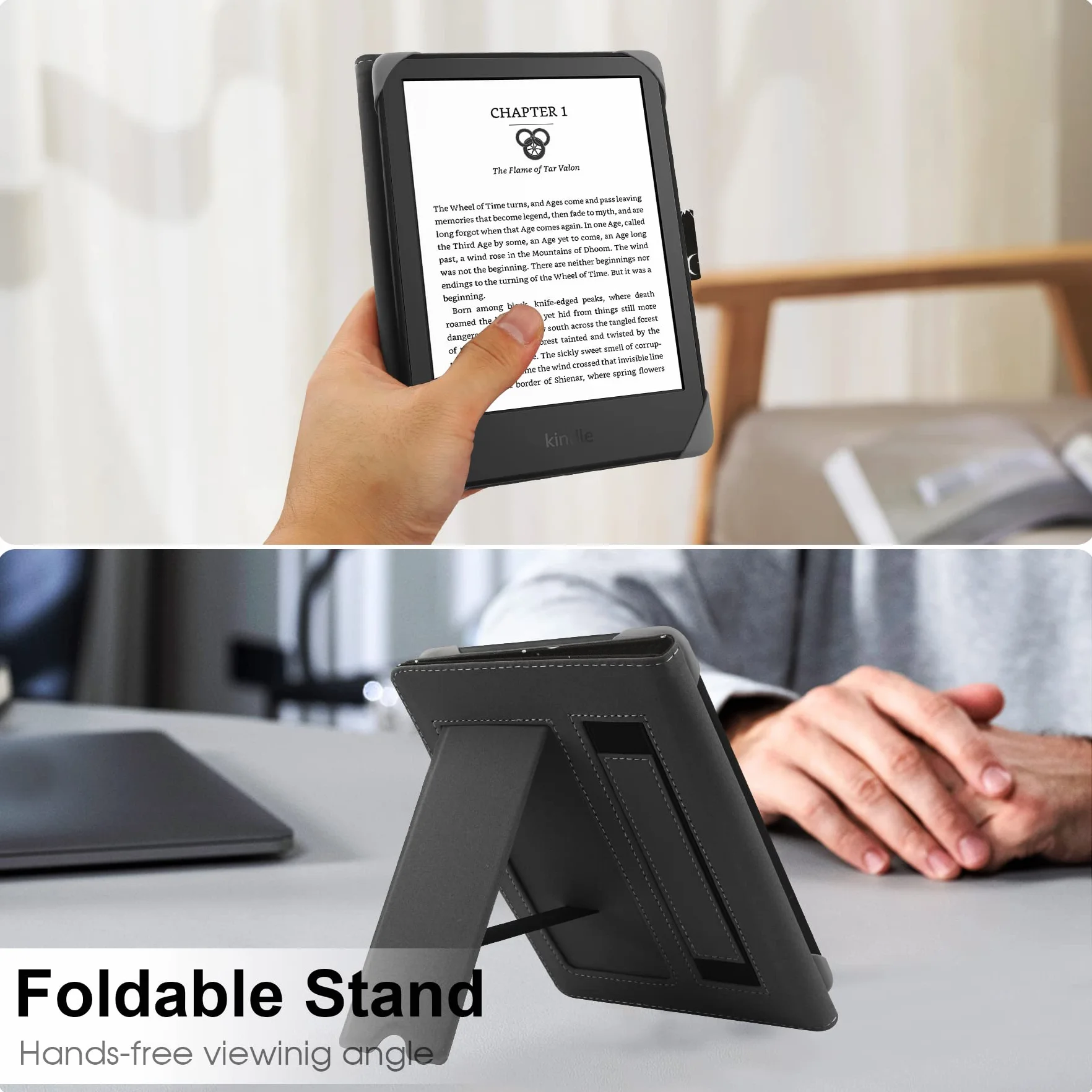 Custodia Universale 6-6.8'' Kobo PocketBook Tolino Sony E-Book Reader Kindle Paperwhite 2022 Kobo Clara HD Stand Cover costellazione