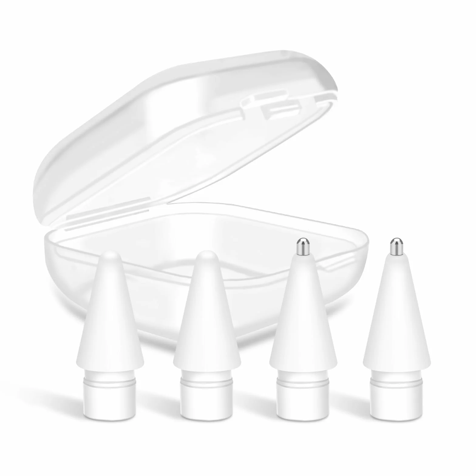 Punta per Apple Pencil 1a/2a Generazione 4 Pezzi Accessori di Ricambio iPencil Alta Sensibilità