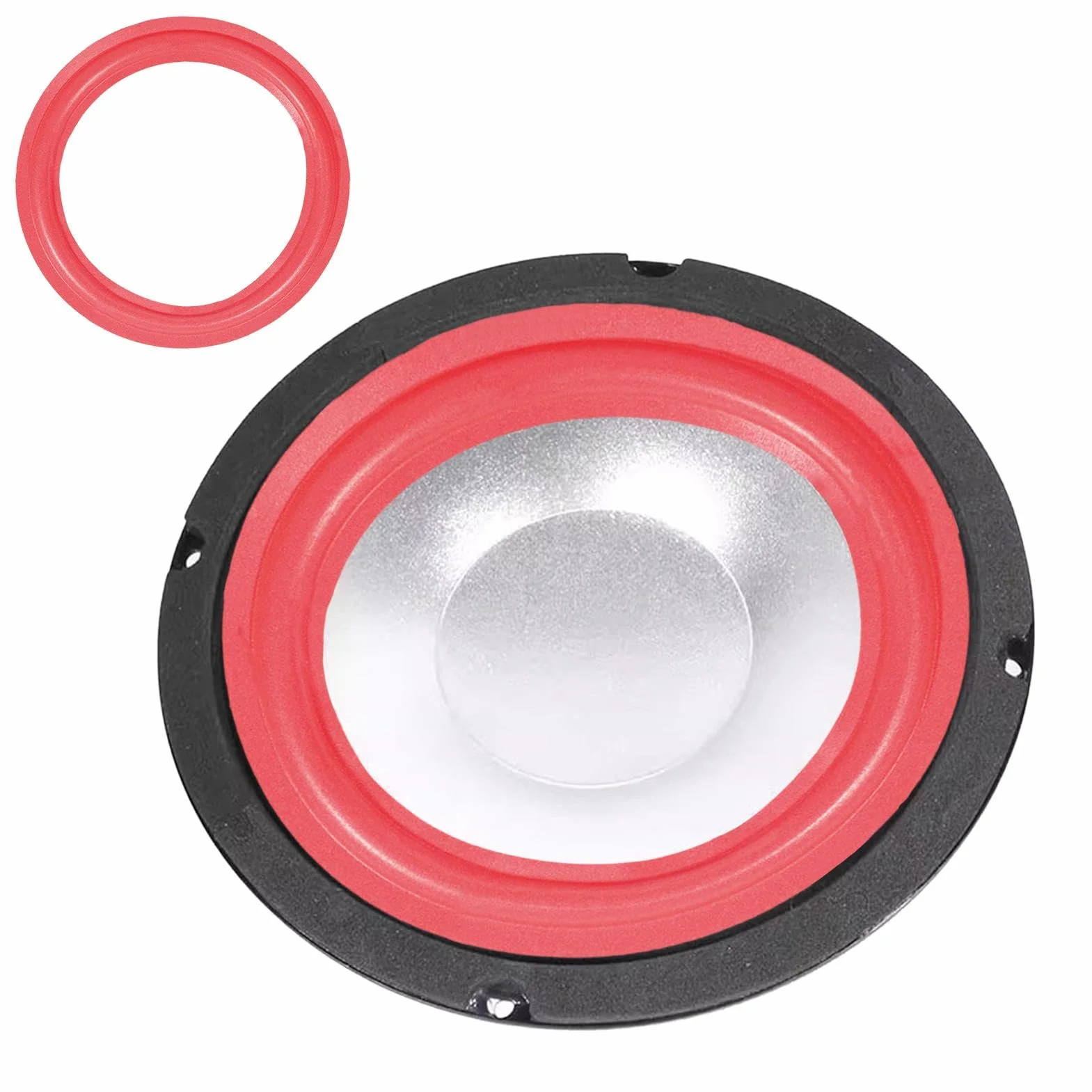 Bordo in schiuma per altoparlanti 4/5/6,5/8/10/12" nero montaggio a filo controllo touch driver da 12 pollici