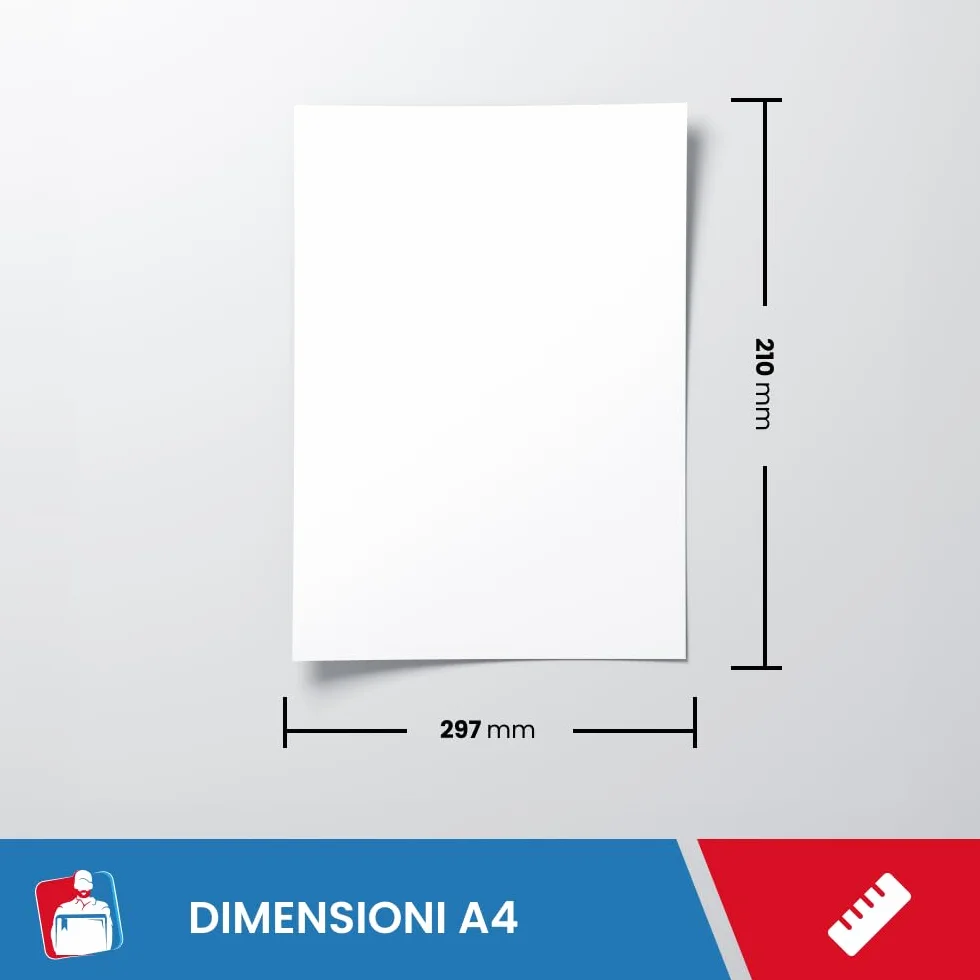 IMBALLAGGI 2000 Carta A4 per Stampante 5 Risme 500 Fogli Pack 5x500